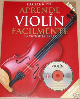 Metodo de Violin Primer Nivel Libro Con CD En Espanol