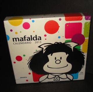 Calendario Mafalda 2013 Spanish Español Quino Calendar Planner Comic