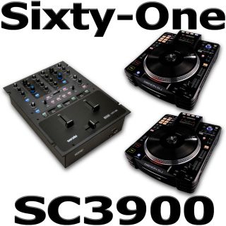 Denon SC3900 Digital DJ Turntable Controller Rane Sixty One Mixer