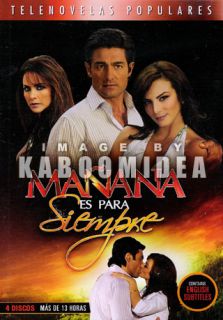 Manana ES Para Siempre Telenovela 4 DVD English Subtitl