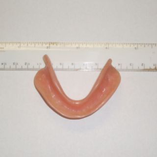 The dentures were donated by one of our wonderful volunteers.