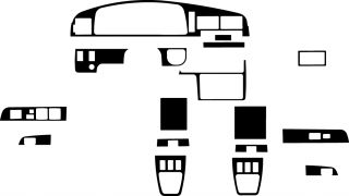 Toyota 4Runner Wood Dashboard Interior Trim Dash Kit DK2869