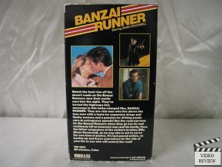 Banzai Runner VHS Dean Stockwell John Shepherd