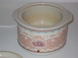 Large Rival Simmering Potpourri Crock Pot Lid Fragrance Tart Wax Melt