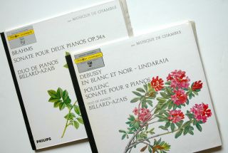 Debussy Poulenc Brahms Billard Azais Philips LY 2 LP