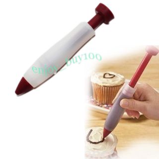  Cookie Chocolate Frosting Lettering Decorating Pen Silicone