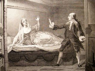 Simon Ravenet After Benjamin Wilson 1753 LG Folio Romeo and Juliet