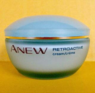 AVON Anew Retroactive Creme Face Full Size 1.7 fl oz Discontinued