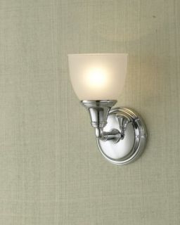 New Kohler Devonshire Chrome Bathroom Light Vanity Single Wall Sconce