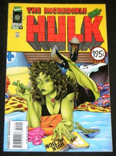  HULK #441 PULP FICTION SHE HULK COVER, Marvel 1996   Peter David