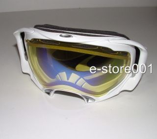New Oakley Splice White Snow Goggles 57 249