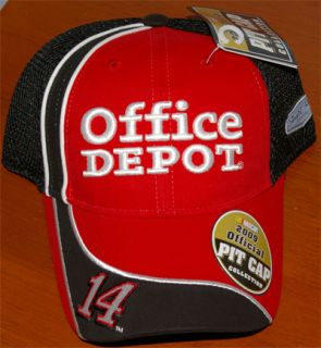 TONY STEWART #14 OFFICE DEPOT TRACKSIDE CAP HAT