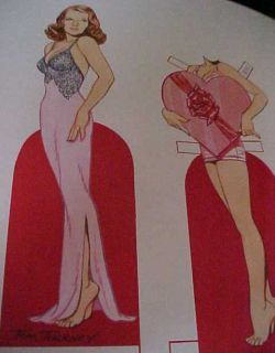 New Pin Up Girls from World War II Paper Doll Book