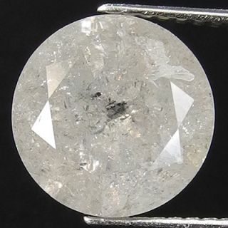 60cts 7 4mm Gray Natural Loose Diamond