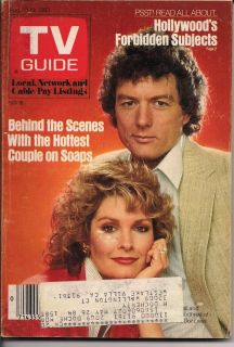 Deidre Hall Wayne Northrop Days of Our Lives TV Guide 1983 Behind The