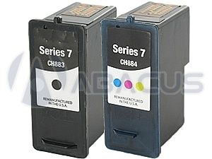 / Color Ink Cartridges CH883 / CH884 for DELL 966 968 968w Printer