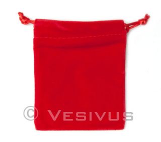 You are purchasing a Red Velvet Dice Bag. This bag is perfect for