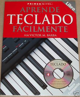 Metodo de Teclado Primer Nivel Libro Con CD En Espanol