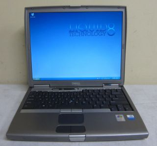 Dell Latitude D600 Pentium M 725 1 6GHz 512MB 60GB XP Home Laptop WiFi