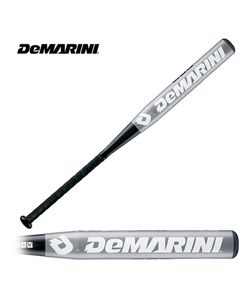 NIW Black Grey DeMarini Raw Steel Softball Bat 30oz