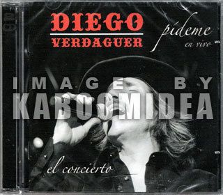 CD DVD Diego Verdaguer Pideme En Vivo New 2011 El Concierto Exitos