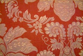 Yards Gorgeous Hi End Victorian Rose Damask Fabric