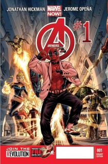 PRESALE Avengers 1 Marvel Now Deadpool Variant Cover