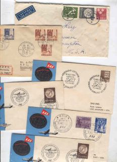 oldhal Sweden/Norway/Denmark/Lot of 6/FF & others