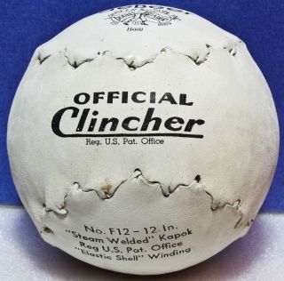 DeBeer De Beer F12 12 inch Softball Official Clincher Never Used