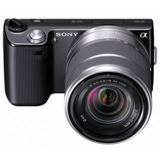 Sony Alpha NEX5 Black Digital Camera Bundle with 2 Lens