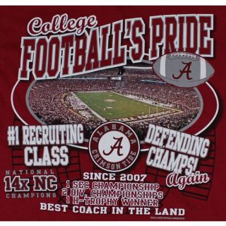  Tide Football T Shirts Reload in 2012 Bryant Denny Stadium