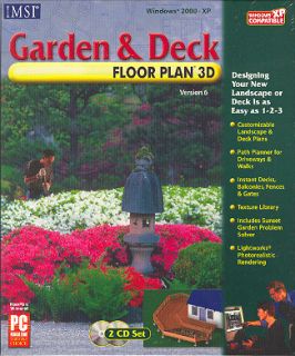 New Landscape Garden Deck Floor Plan Design Software XP