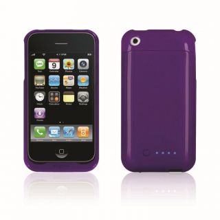 Mophie juice pack air case battery for iPhone 3G 3GS Purple NEW FREE