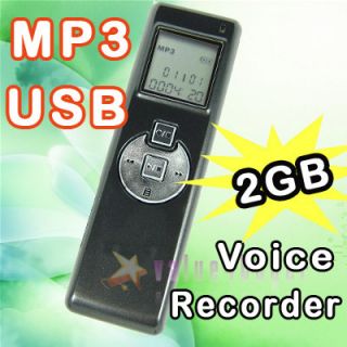 Digital Voice Recorder Dictaphone Pen  USB 2GB C52