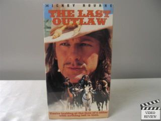The Last Outlaw VHS Mickey Rourke Dermot Mulroney 026359097034