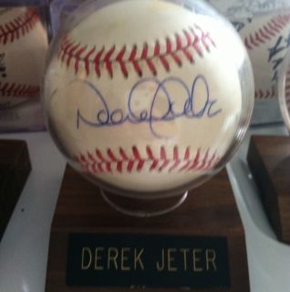  Derek Jeter Signed Baseball