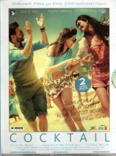  DVD Pack Original 2012 Saif Ali Khan Deepika Padukone Diana