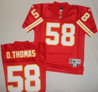 Kansas City Chiefs Derrick Thomas 1989 Throwback NFL Sewn Jersey Size