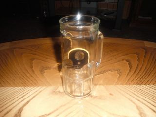 PITTSBURGH STEELERS FISHERPEANUTS VINTAGE 70s GLASS MUG RARE