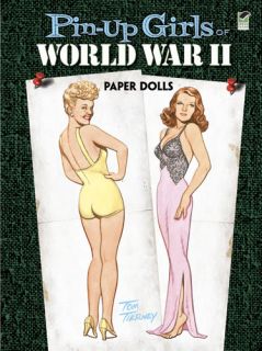 New Pin Up Girls from World War II Paper Doll Book