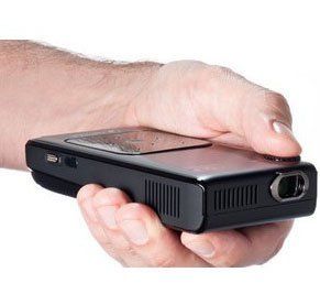 Hot Eyeclops Pocket Mini LED Projector Built in Memory