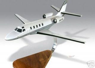 Gulfstream Astra Jet Wood Desktop Airplane Model