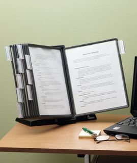 Document Reference File Desk Organizer Desktop Holder Schedules