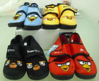 Offical Angry Birds Slippers 4 Designs for Boys and Girls Sale Xmas