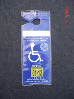 New Protector Plastic cover for your Handicap Parking Permit