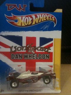  Hotwheels 2012 Dan Weldon K Case
