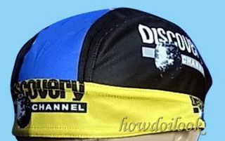 Discovery Channel Racing Bike Road Cycling Riding Bandana Hat Cap