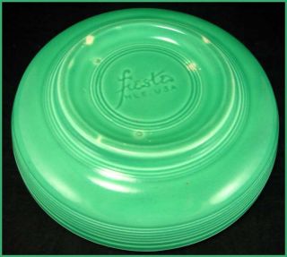  Vintage Fiesta Ware Original Green Dessert Bowl Fiestaware