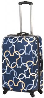 Disney by Heys USA Mickey Signature 26 Upright Wheeled Luggage Blue