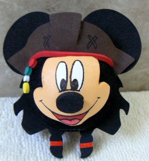Disney Mickey Mouse Pirate Car Antenna Topper Ball New O